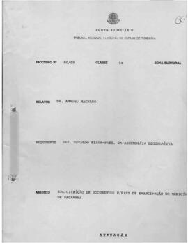 Resolução n. 42/89 Processo n. 80